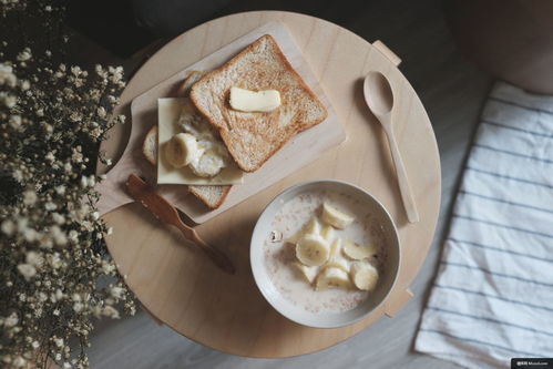 表 食品 早餐 香蕉 面包 谷物 美食攝影圖片圖片壁紙 美食攝影圖片圖片壁紙